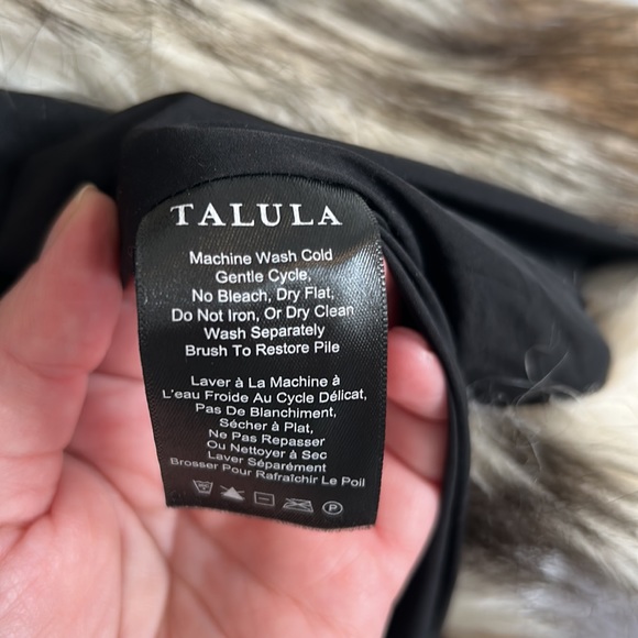 Talula Faux Fur Vest - Picture 3 of 5